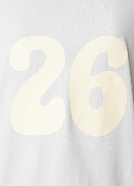 Fear of God Essentials T-shirt met backprint - detail 2 lichtgrijs