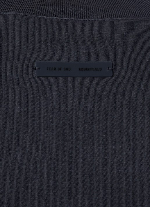Fear of God Essentials T-shirt met front- en backprint - detail 2 antraciet