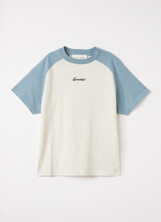 Fear of God Essentials T-shirt met gemêleerd dessin en logoborduring