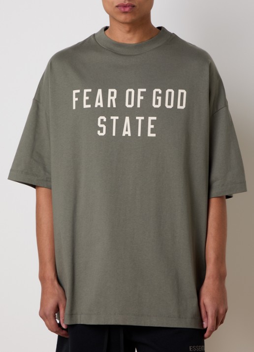 Fear of God Essentials T-shirt met logo