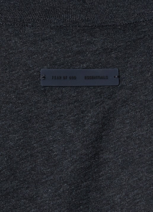 Fear of God Essentials T-shirt met logo - detail 4 antraciet