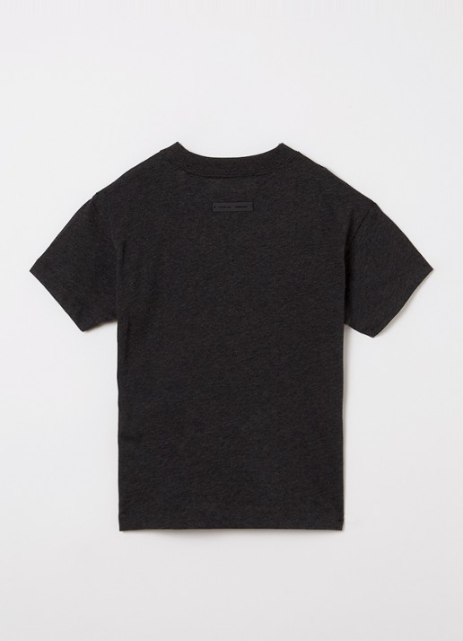 Fear of God Essentials T-shirt met logo - voorkant 2 antraciet