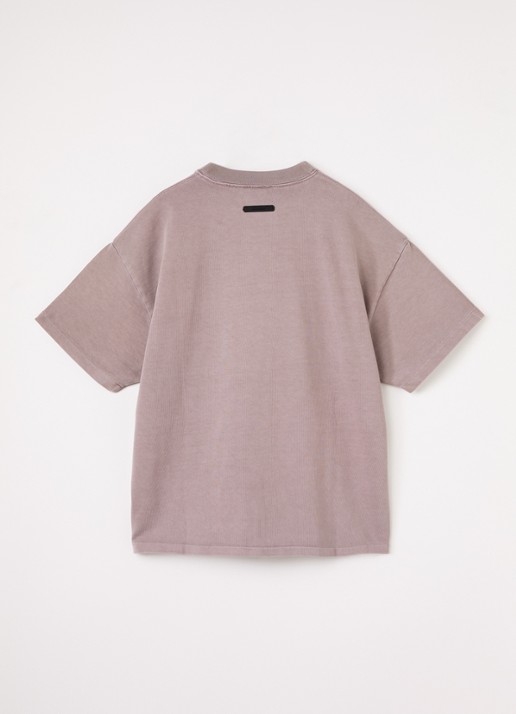 Fear of God Essentials T-shirt met logoprint - voorkant 2 lavendel