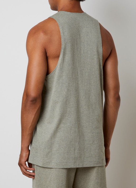 Fear of God Essentials Tanktop met logo - achterkant lichtgrijs