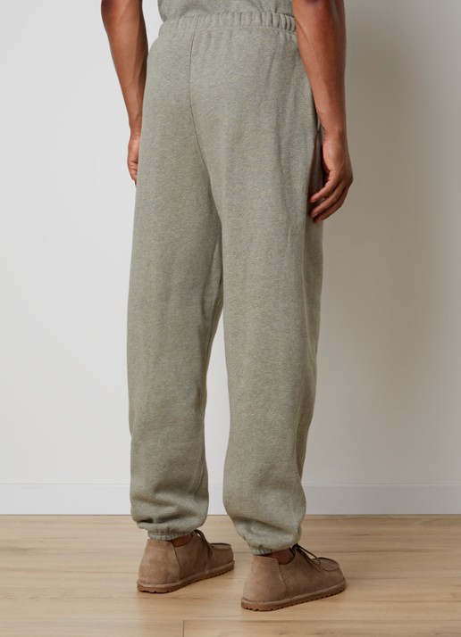 Fear of God Essentials Tapered fit joggingsbroek met steekzakken - achterkant 6 grijsmele