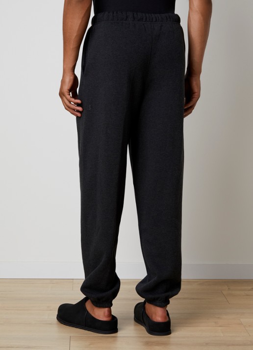 Fear of God Essentials Tapered fit joggingsbroek met steekzakken - achterkant antraciet