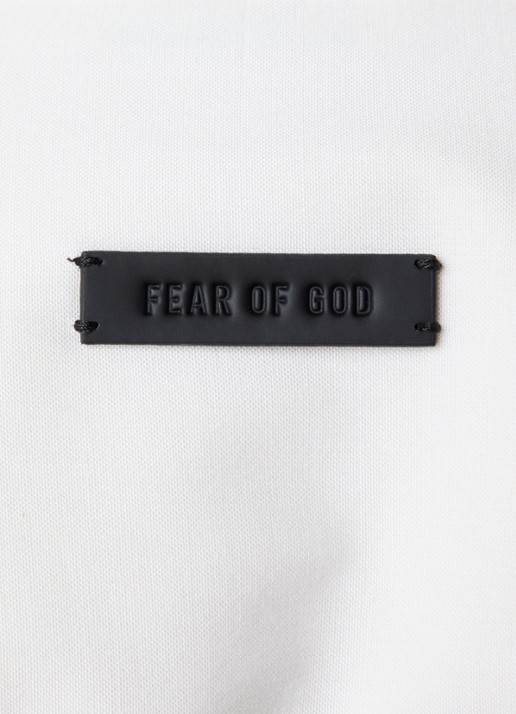 Fear of God Regular fit overhemd in wolblend met stretch - detail 5 creme