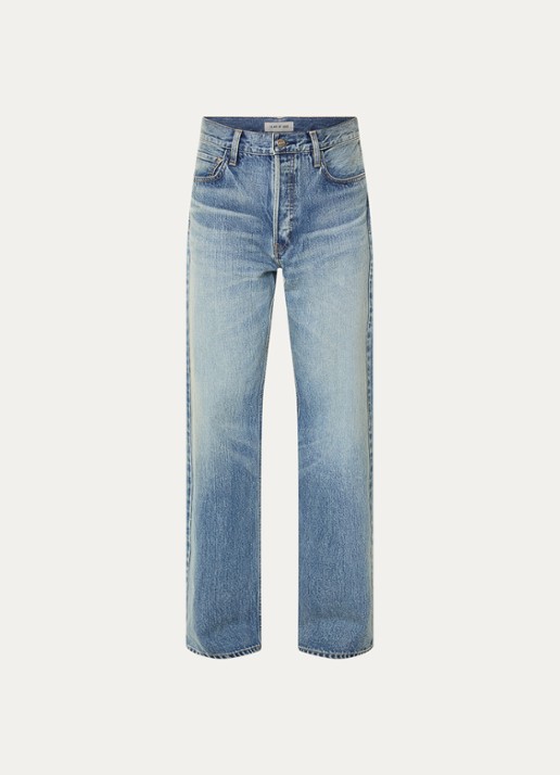 Fear of God Straight fit jeans met medium wassing