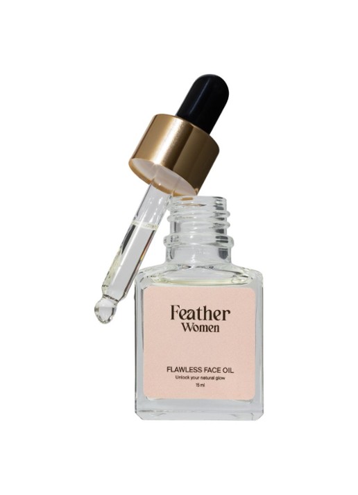 Feather Women Flawless Face Oil Mini - gezichtsolie - voorkant 2 undefined