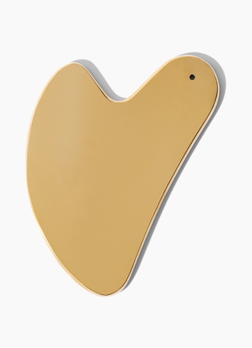 Feather Women Golden Gua Sha - gezichtsroller