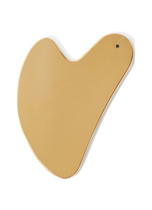 Feather Women Golden Gua Sha - gezichtsroller
