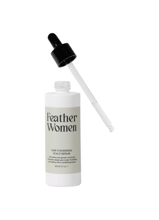 Feather Women Hair Thickening Scalp Serum - hoofdhuid serum - voorkant 2 undefined