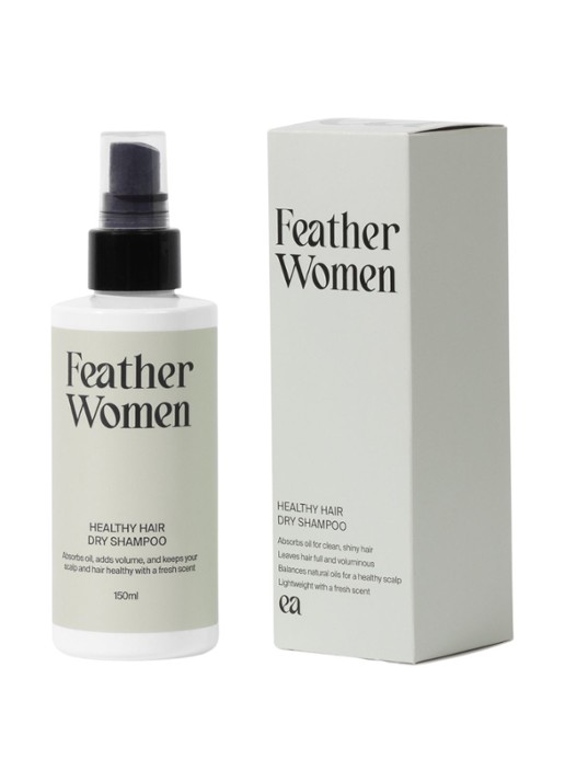Feather Women Healthy Hair Dry Shampoo - droogshampoo - voorkant 5 undefined