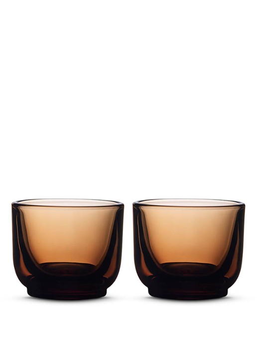 Fellow Pirch espresso glas set van 2