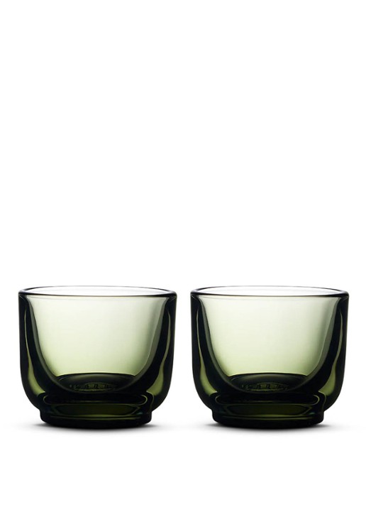 Fellow Pirch espresso glas set van 2
