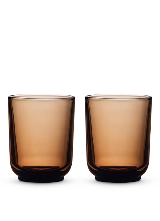 Fellow Pirch latte glas set van 2