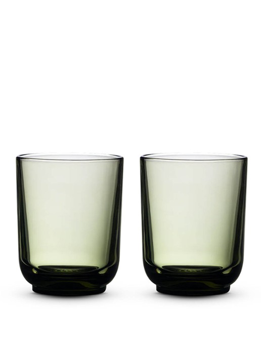 Fellow Pirch latte glas set van 2