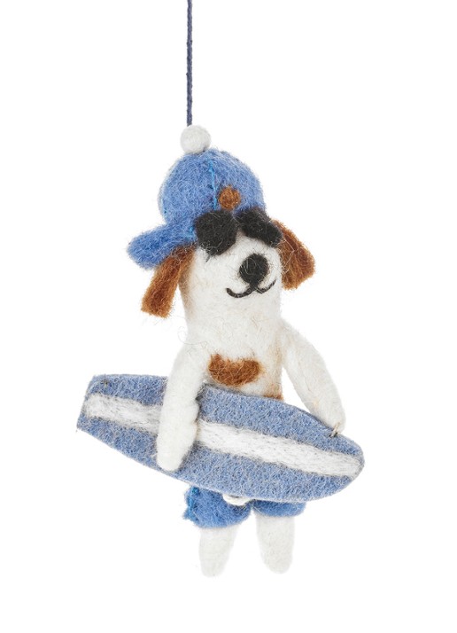 Felt So Good Waveriding Pooch kersthanger 10,5 cm