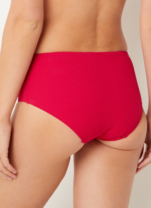 Femilet by Chantelle Navarino high waisted hipster bikinislip  - achterkant 5 donkerroze