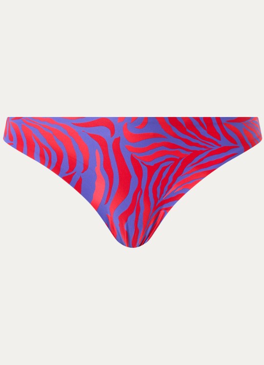 Femilet by Chantelle Tidra bikinislip met tijgerprint - voorkant 2 donkerroze