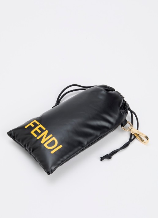 Fendi Butterfly zonnebril FE40139I - detail 3 zwart