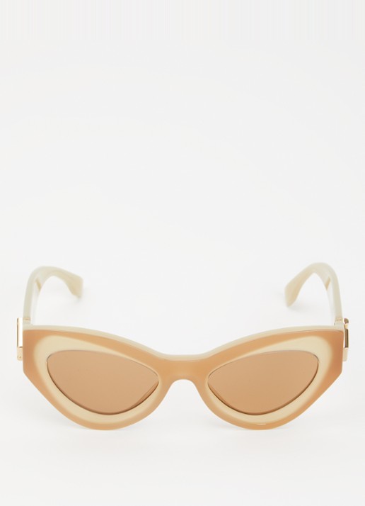 Fendi Cat Eye zonnebril FE40146I - detail beige
