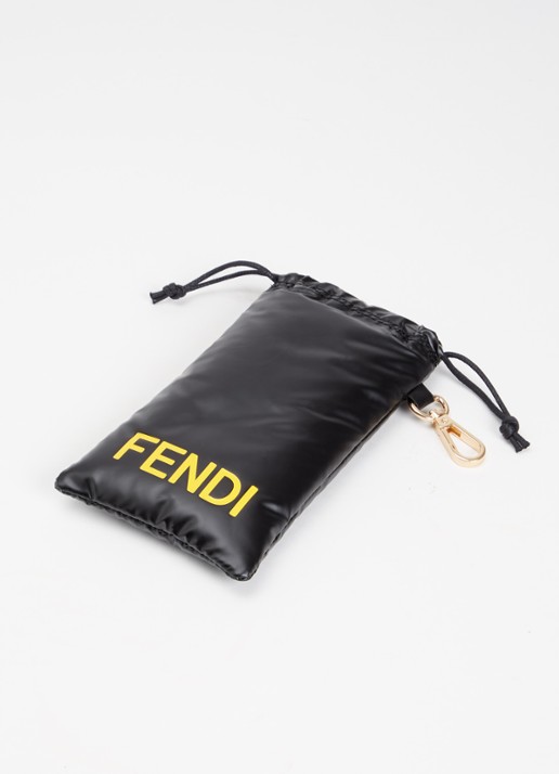 Fendi Cat Eye zonnebril FE40177U - detail 2 zwart