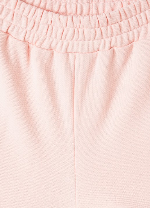 Fendi Felpa straight fit korte joggingbroek met logo - detail 3 lichtroze