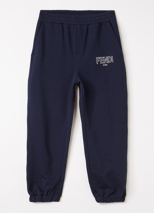 Fendi Felpa tapered fit joggingbroek met logo