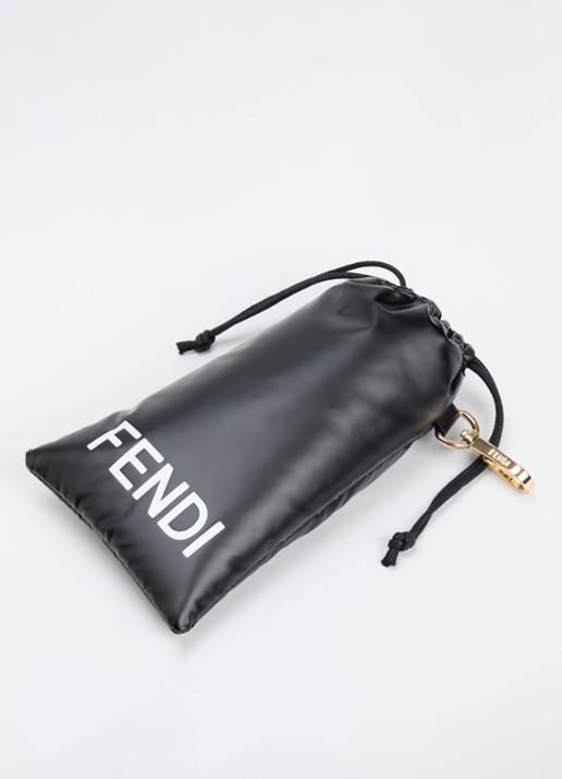 Fendi FF Diamonds zonnebril FE401611 - detail 3 bruin