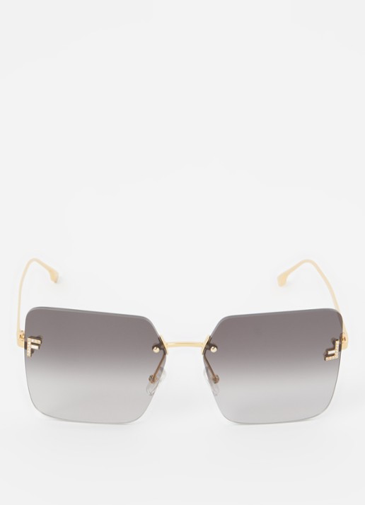 Fendi First zonnebril FE4082 - detail 3 goud