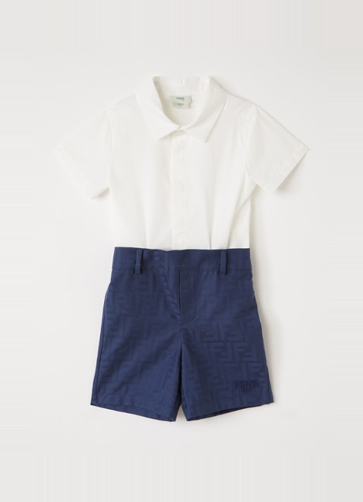 Fendi Playsuit met logoprint