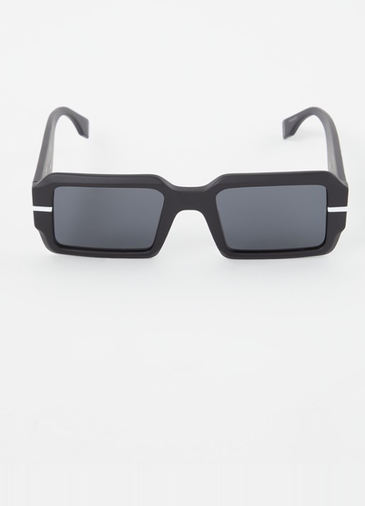 Fendi Retro zonnebril FN000720 - detail 2 zwart