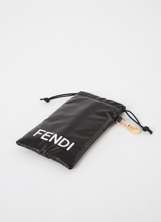 Fendi Roma zonnebril FE40125I - detail 4 zwart