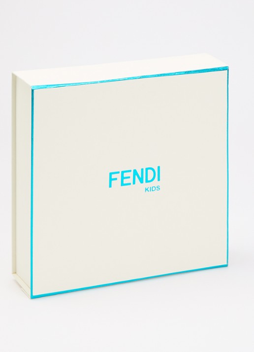 Fendi Set van babypak met muts en slab in giftbox 3-delig - detail 3 oudroze