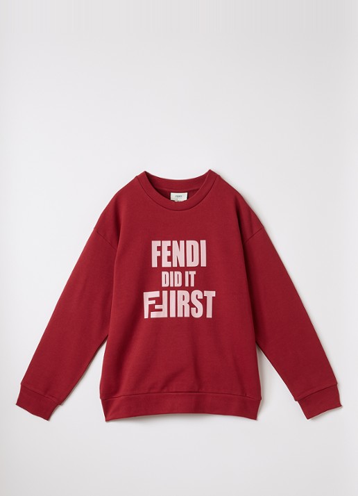 Fendi Sweater met logoprint
