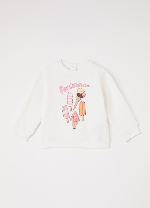 Fendi Sweater met logoprint