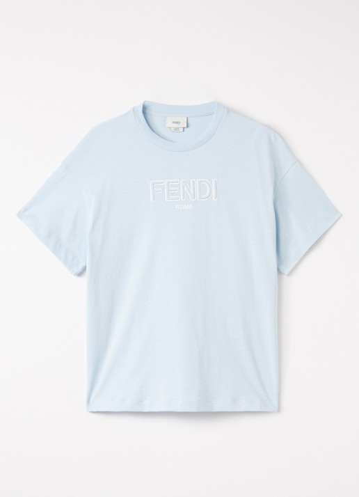 Fendi T-shirt met logoprint