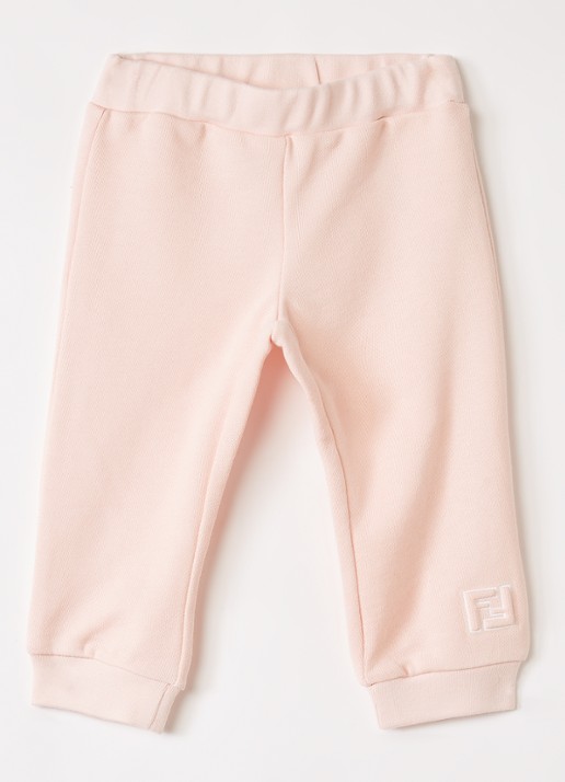 Fendi Tapered fit joggingbroek met 3D logo