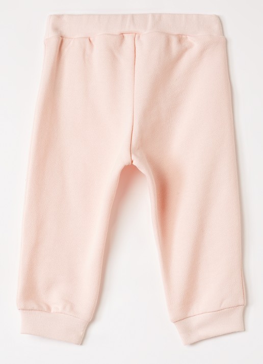 Fendi Tapered fit joggingbroek met 3D logo - voorkant 2 roze