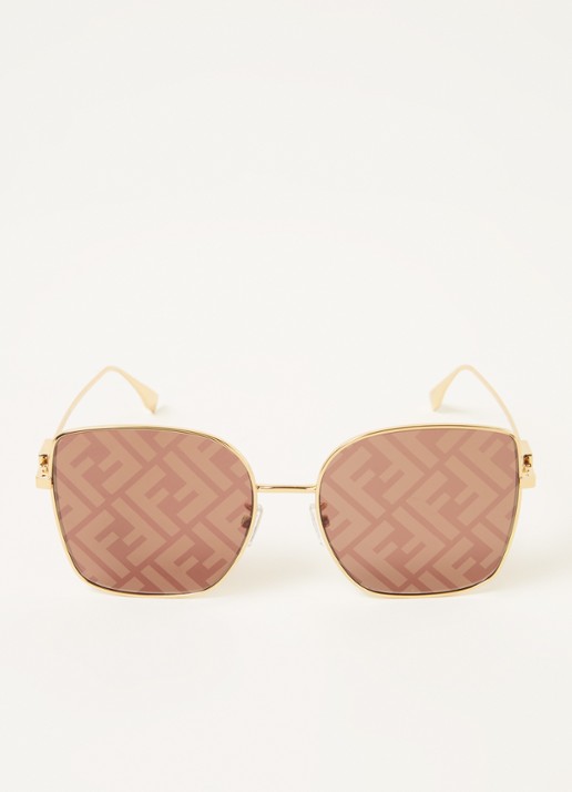 Fendi Zonnebril FN000580 - voorkant 2 goud