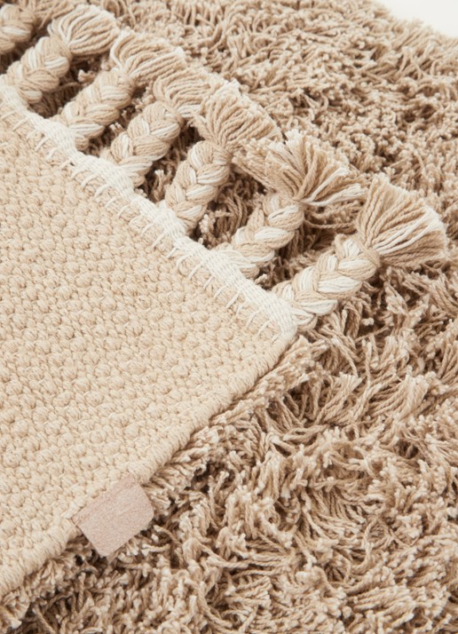 ferm LIVING Ammas vloerkleed 70 x 50 cm - detail beige