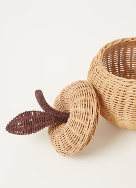ferm LIVING Apple opbergmand 20 cm  - detail 3 bruin