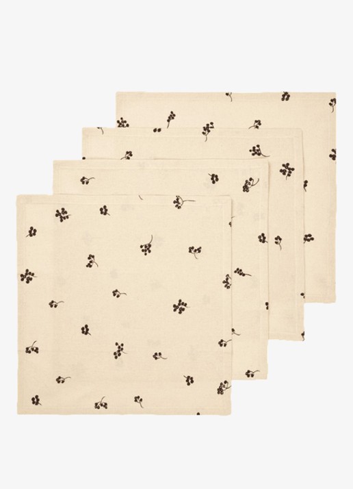 ferm LIVING Baies servetten 40 x 40 cm set van 4