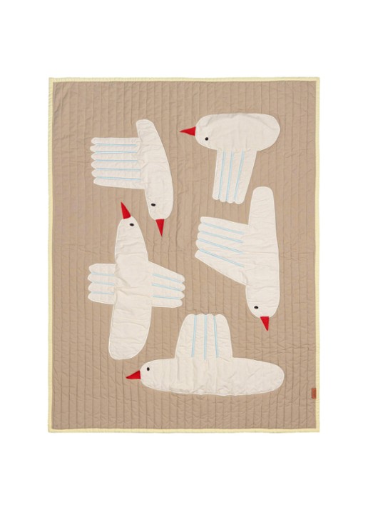 ferm LIVING Bird wanddeken