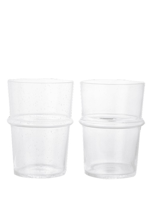 ferm LIVING Boya longdrinkglas set van 2