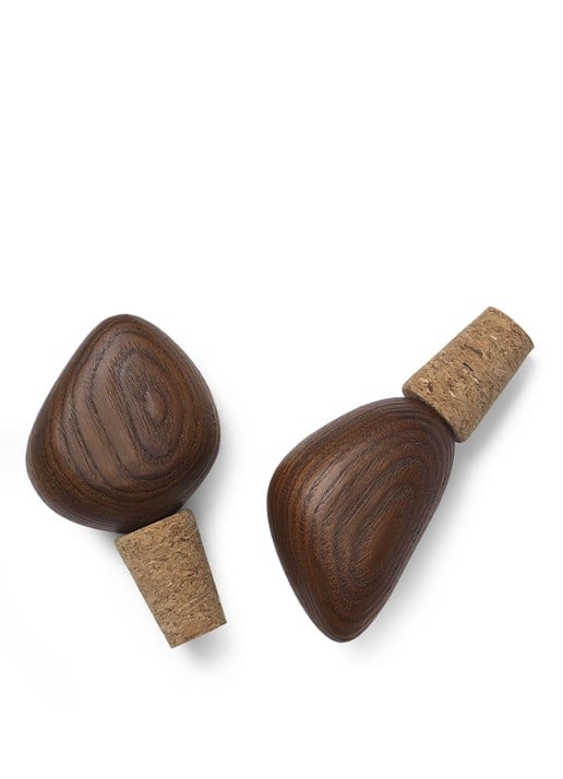 ferm LIVING Cairn wijnstopper set van 2