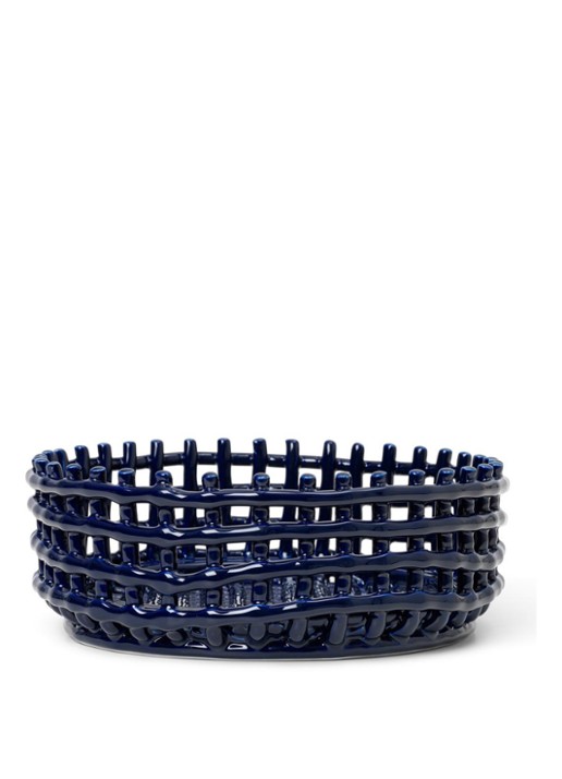 ferm LIVING Ceramic basket opbergmand