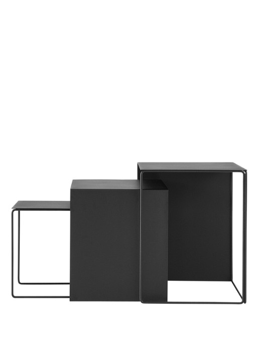 ferm LIVING Cluster Tables bijzettafel set van 3