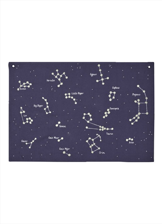 ferm LIVING Constellation Map wandkleed 100 x 70 cm